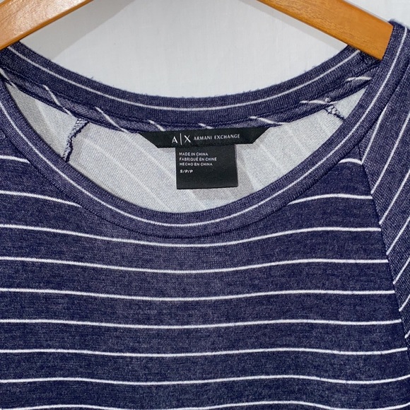 Armani Exchange Small Long sleeve dress. Gently worn.  Navy blue lined A line - Picture 5 of 5